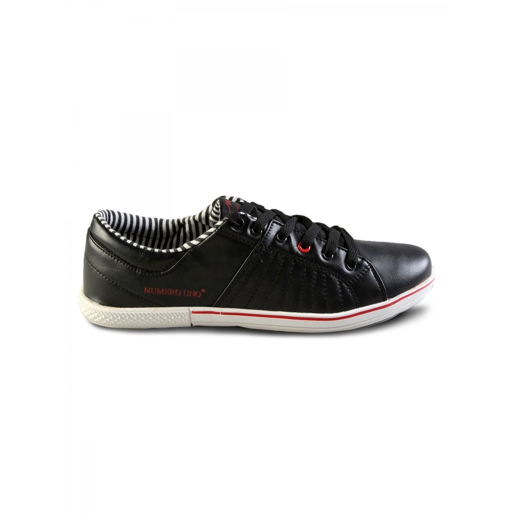 Sneakers Men's Black Striped Lining